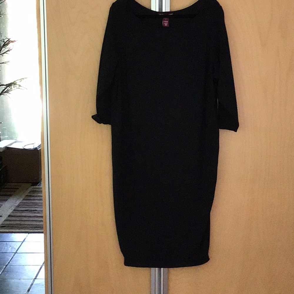 Jessica London knit sz 18 black dress